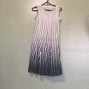 black and white square design